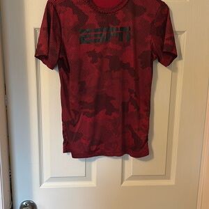 Red and Black polyester tee shirt (Boys)